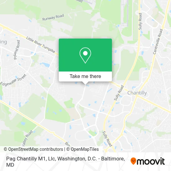Pag Chantilly M1, Llc map