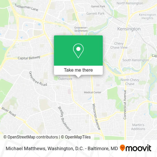 Michael Matthews map