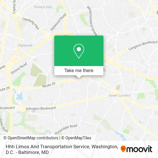 Hhh Limos And Transportation Service map