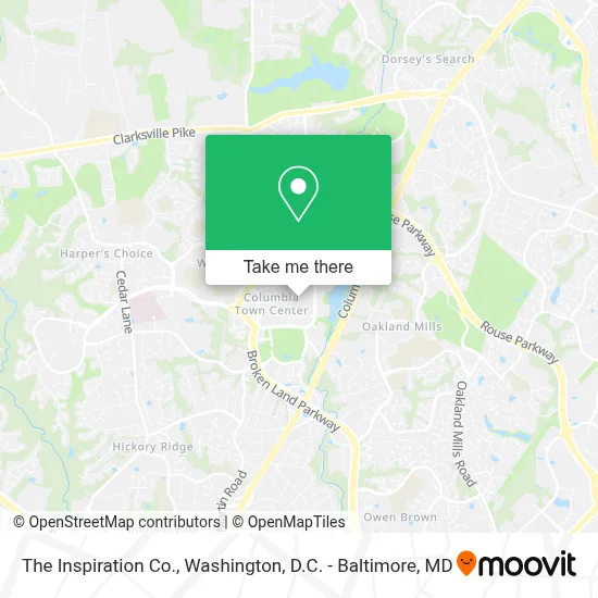 The Inspiration Co. map