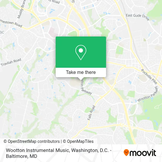 Wootton Instrumental Music map
