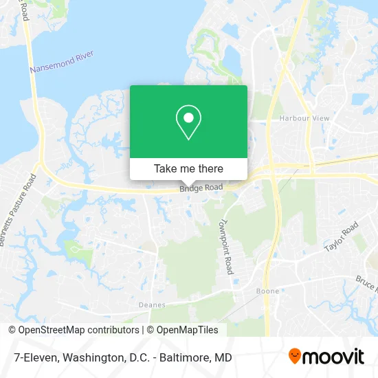 7-Eleven map