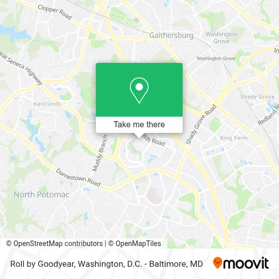 Roll by Goodyear map