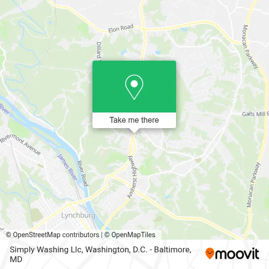 Simply Washing Llc map