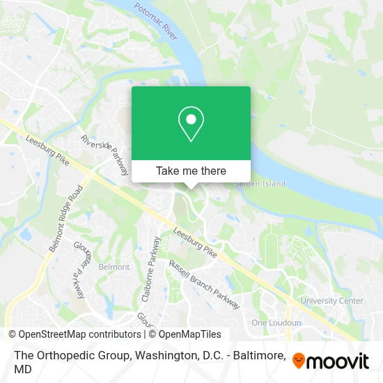 The Orthopedic Group map