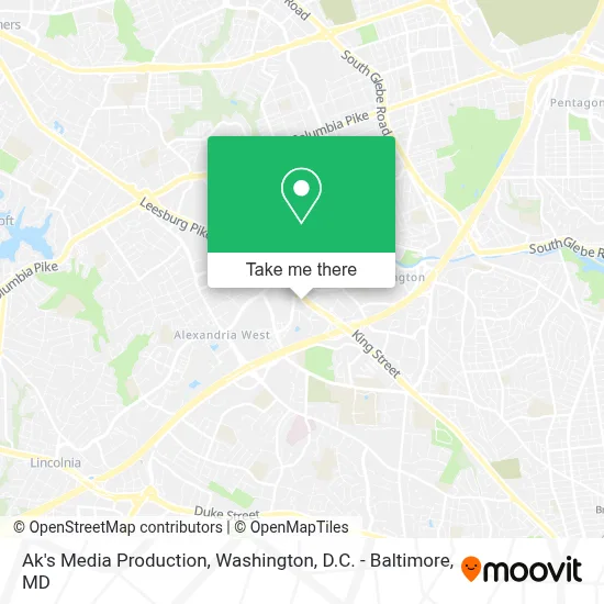 Ak's Media Production map
