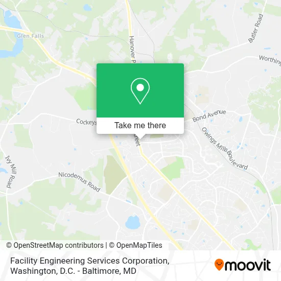 Facility Engineering Services Corporation map