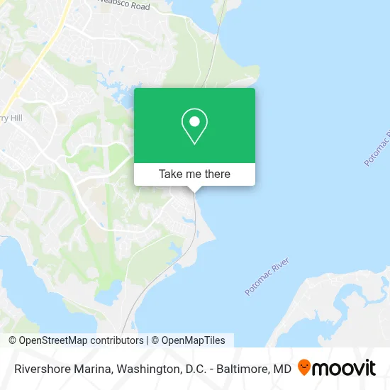 Rivershore Marina map