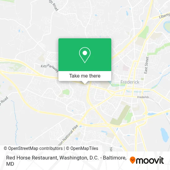 Red Horse Restaurant map
