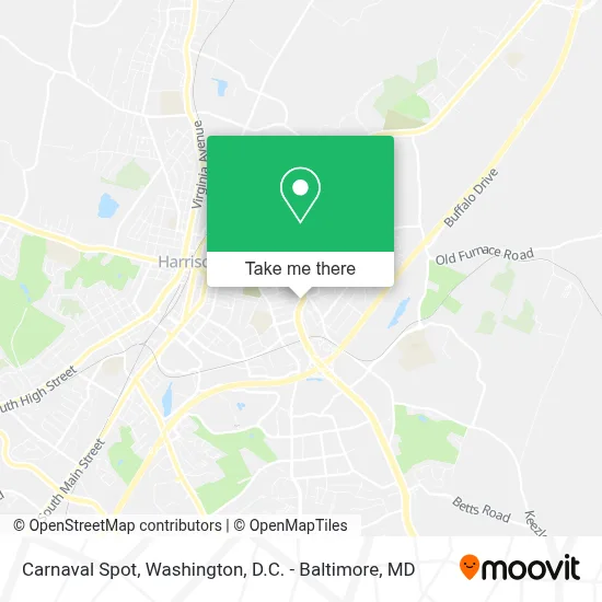 Carnaval Spot map