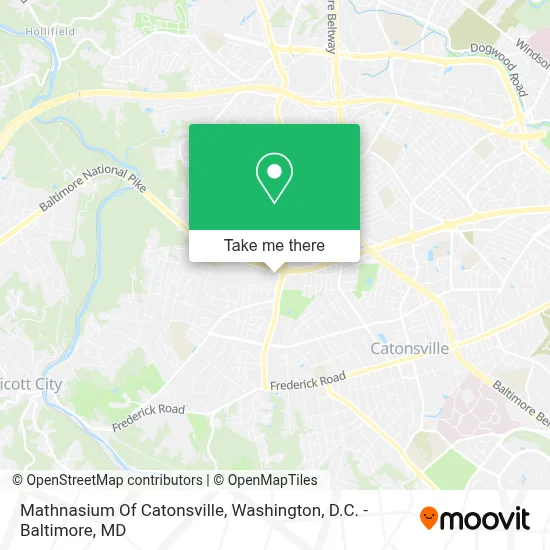 Mathnasium Of Catonsville map