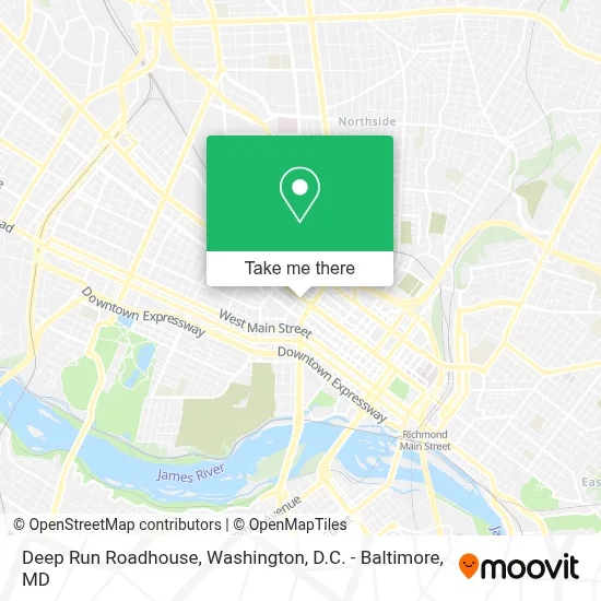 Deep Run Roadhouse map