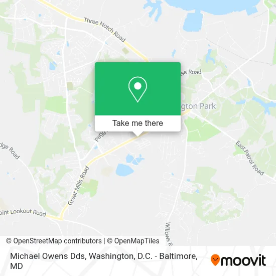 Michael Owens Dds map