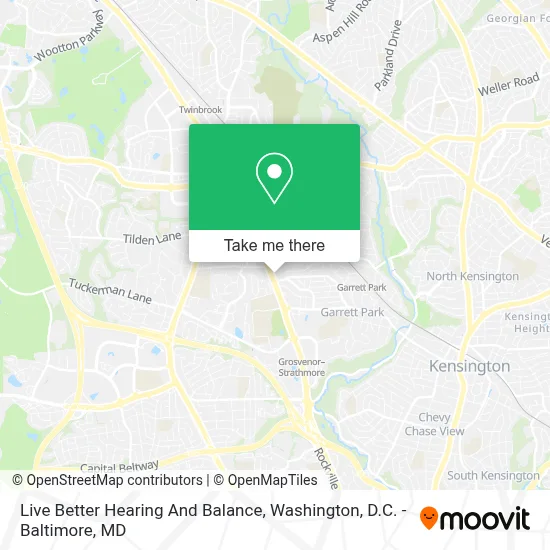 Live Better Hearing And Balance map