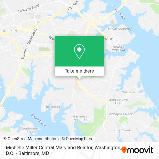 Michelle Miller Central Maryland Realtor map
