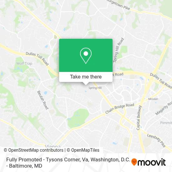 Fully Promoted - Tysons Corner, Va map