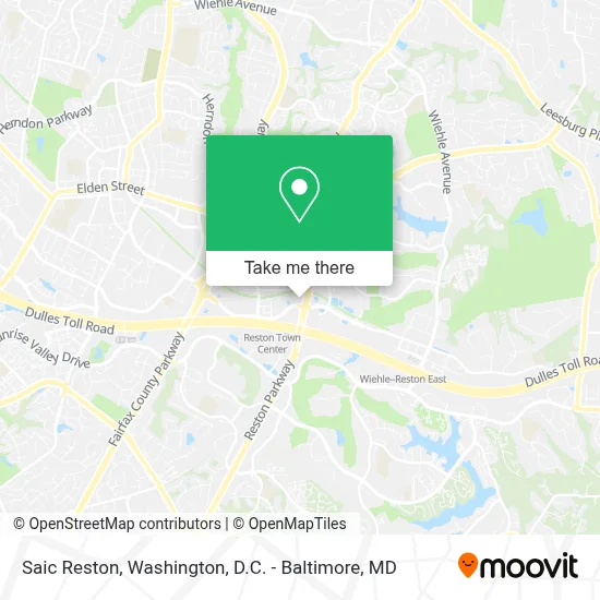 Saic Reston map