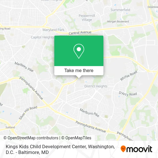 Kings Kids Child Development Center map
