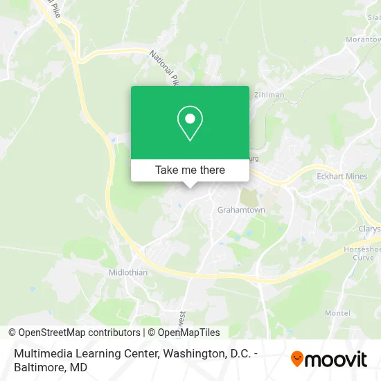 Multimedia Learning Center map