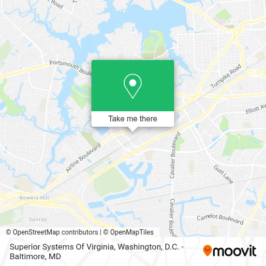 Superior Systems Of Virginia map
