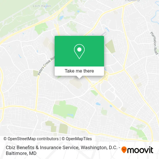 Cbiz Benefits & Insurance Service map