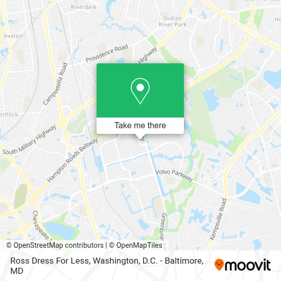 Ross Dress For Less map