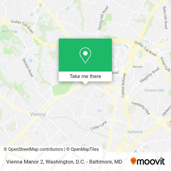 Vienna Manor 2 map