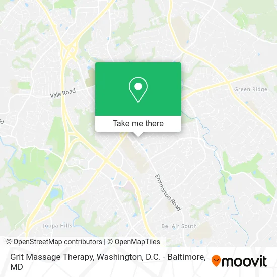 Grit Massage Therapy map