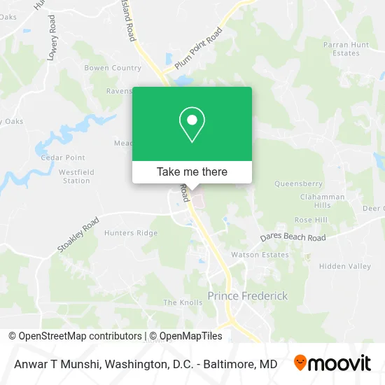 Anwar T Munshi map