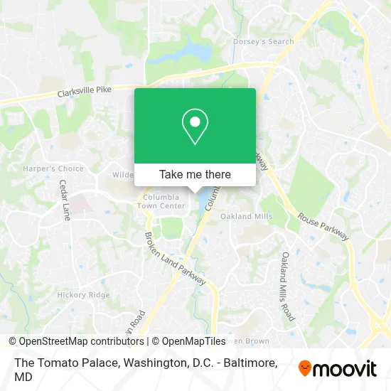 The Tomato Palace map