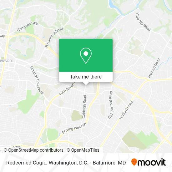 Redeemed Cogic map