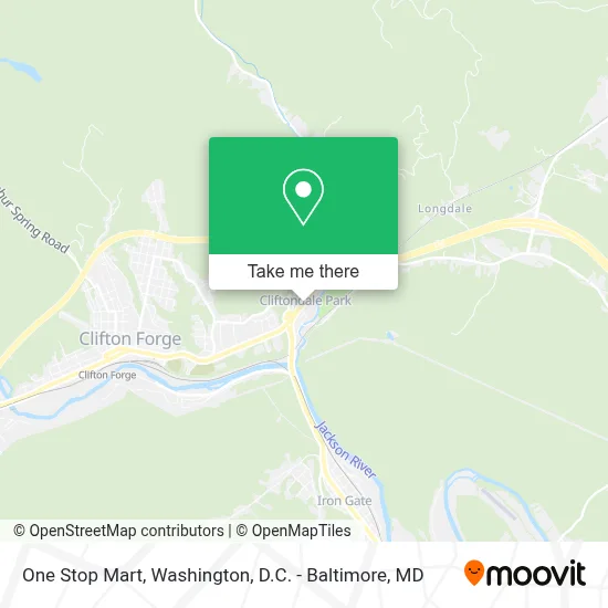 One Stop Mart map