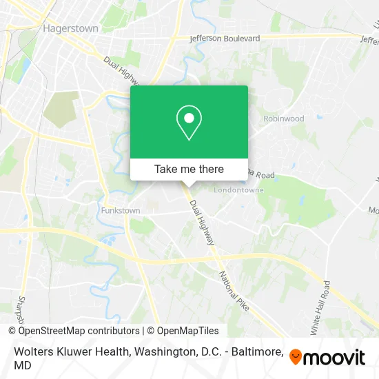 Wolters Kluwer Health map