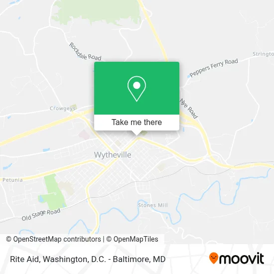 Rite Aid map