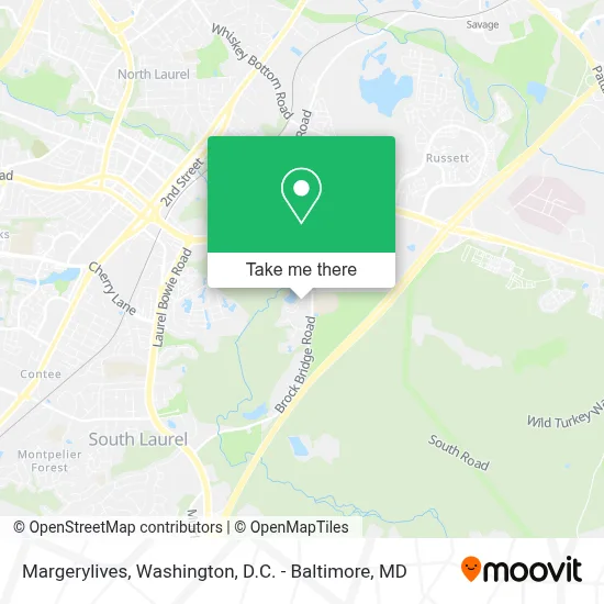 Margerylives map