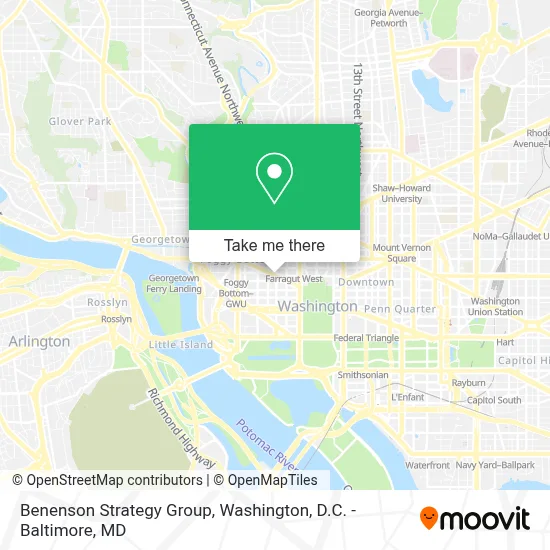 Benenson Strategy Group map
