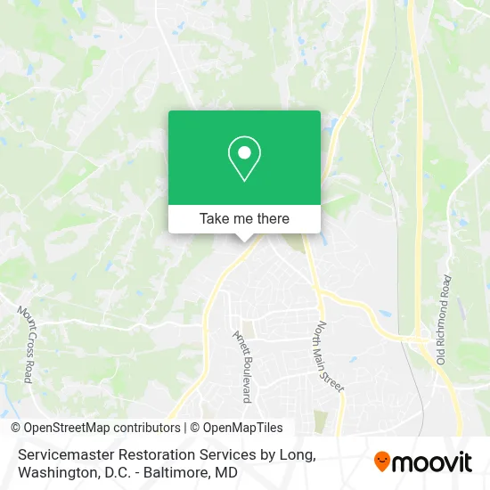 Servicemaster Restoration Services by Long map