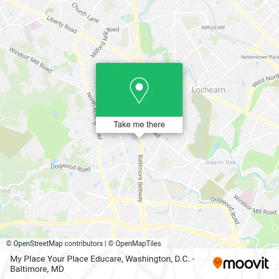 My Place Your Place Educare map