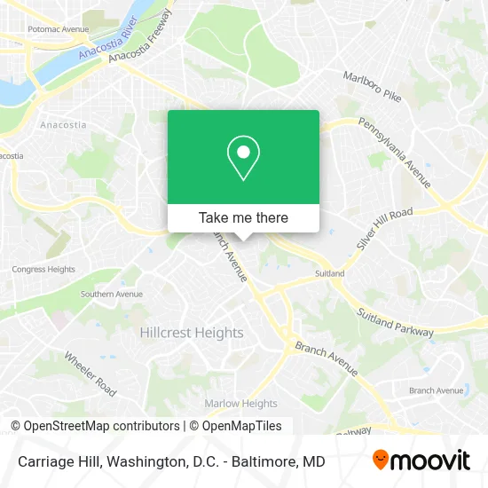 Carriage Hill map