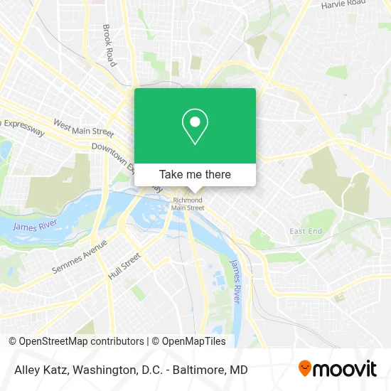 Alley Katz map