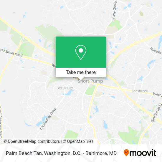 Palm Beach Tan map