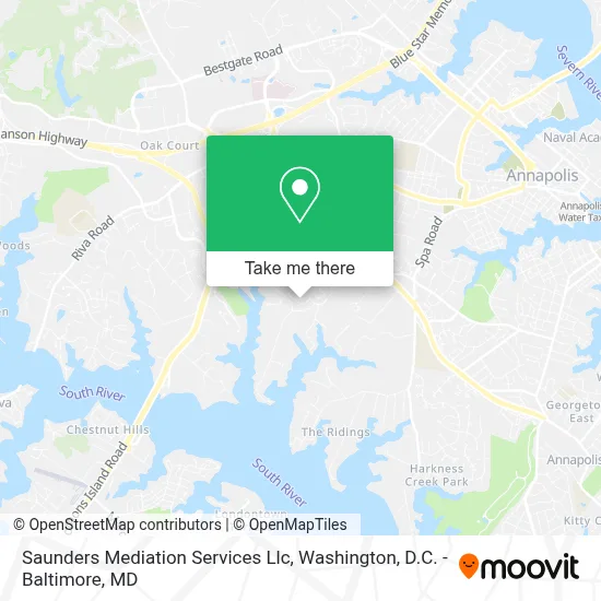 Saunders Mediation Services Llc map