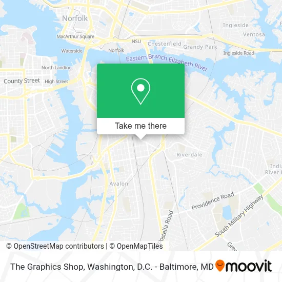 The Graphics Shop map