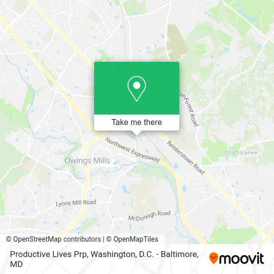 Productive Lives Prp map