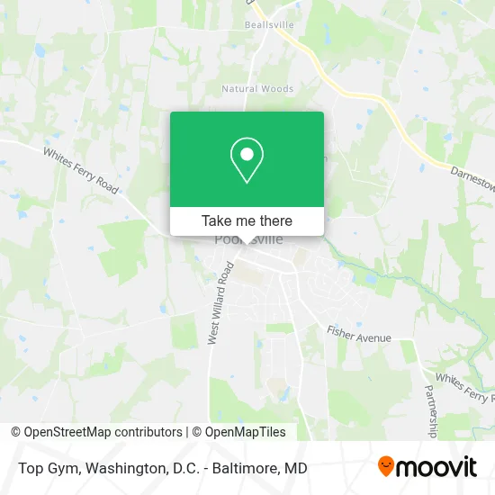 Top Gym map