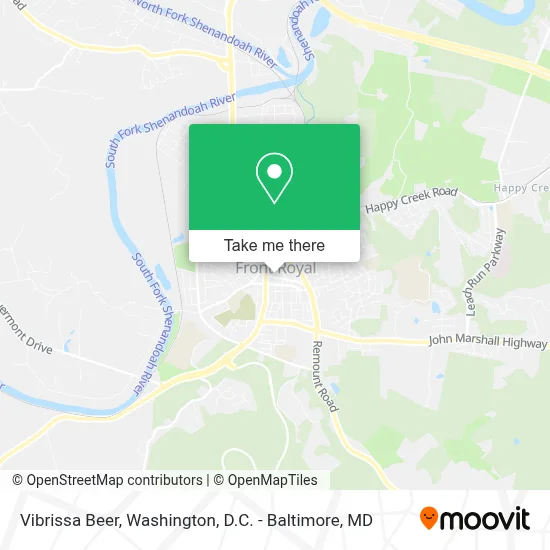 Vibrissa Beer map