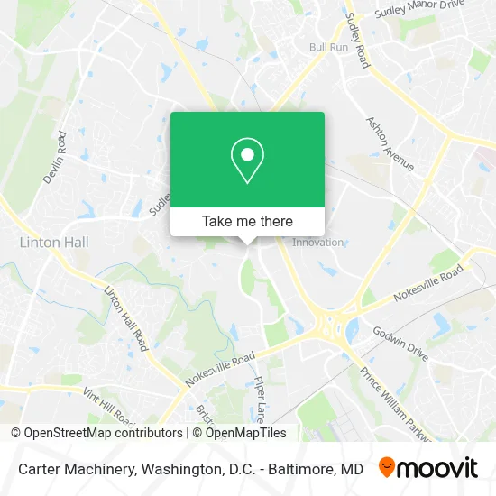 Carter Machinery map