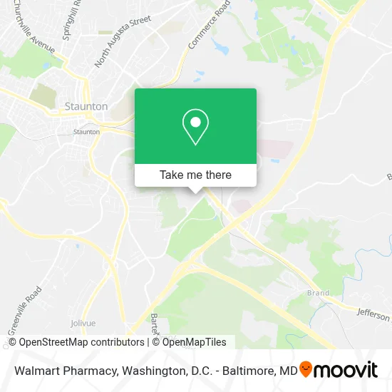 Walmart Pharmacy map