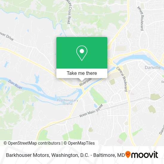 Barkhouser Motors map