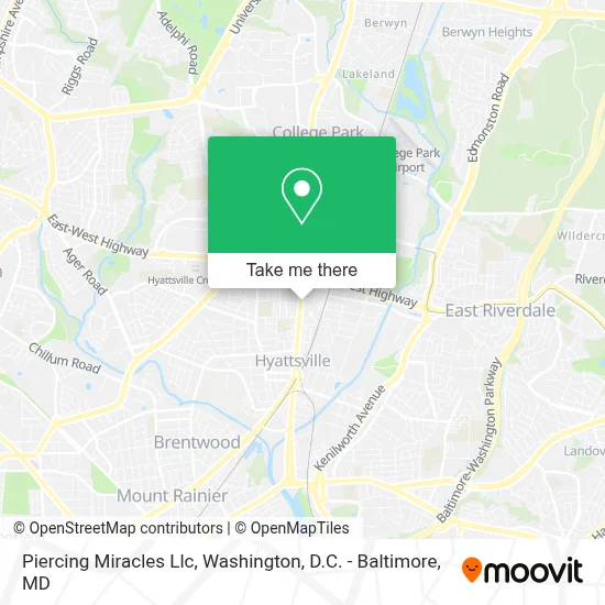 Piercing Miracles Llc map